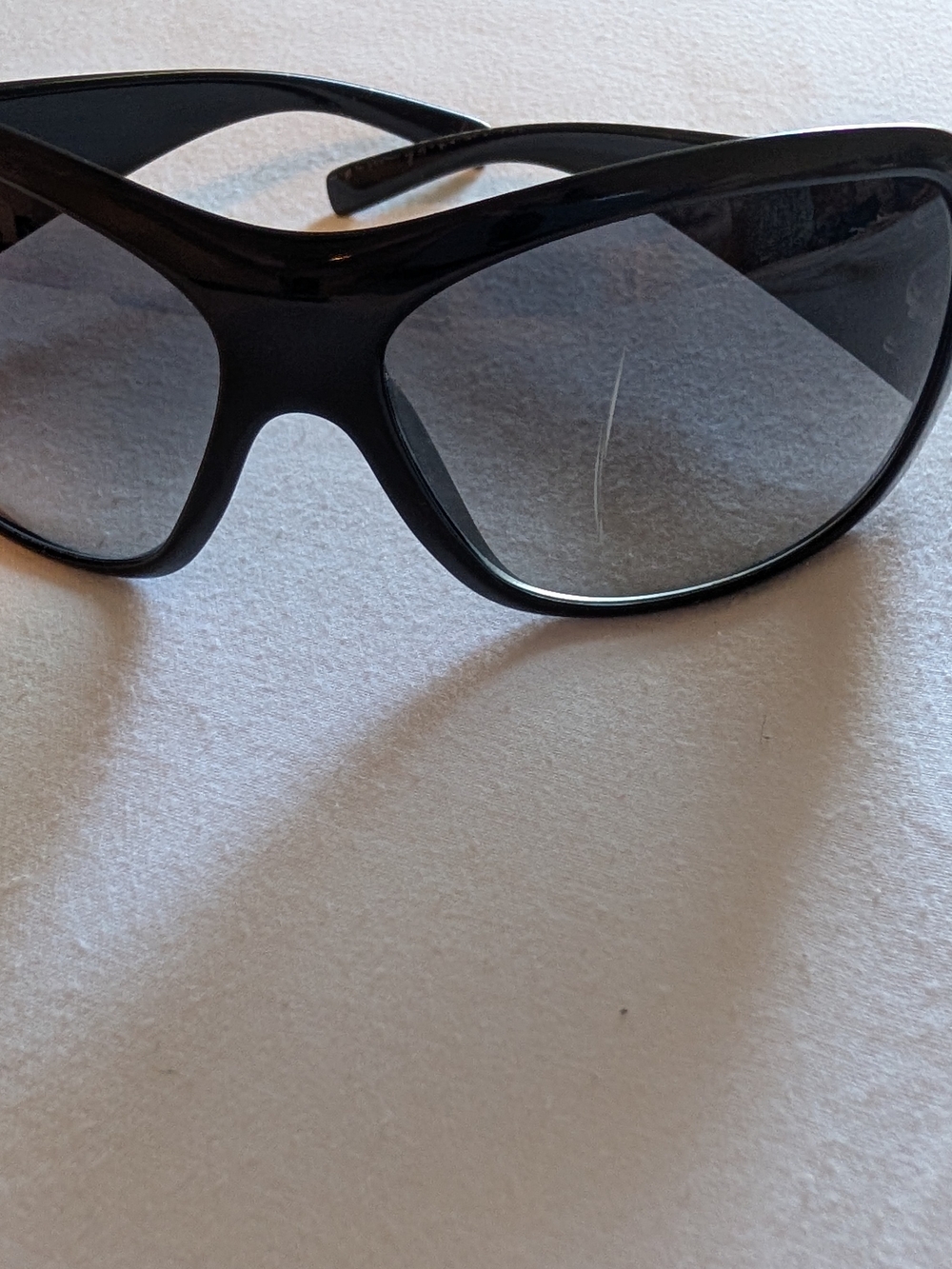 Versace Women's Black Sunglasses with Smoke Lenses - Picture 10 of 10